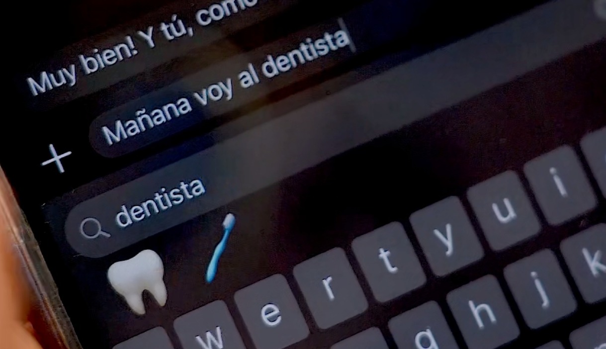 このキャンペーンは、歯科医のための独自の絵文字を主張しています