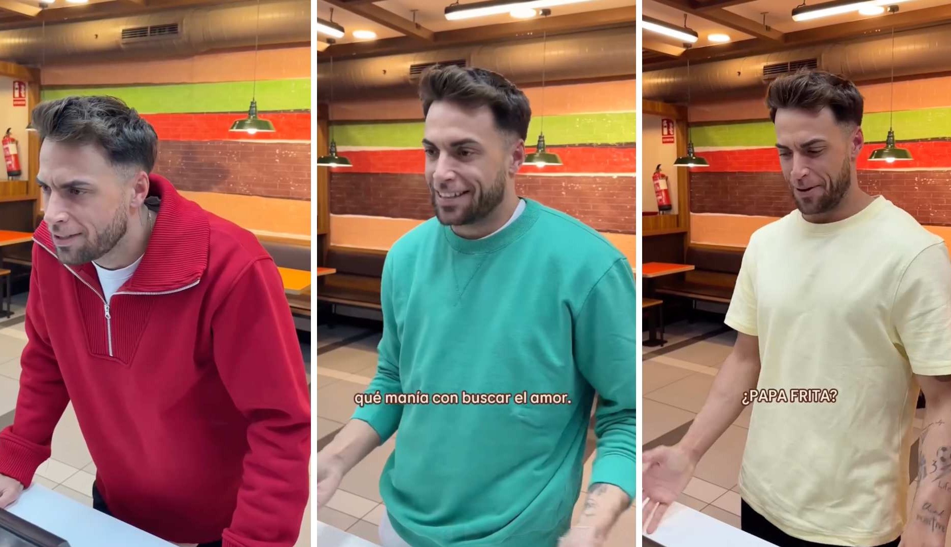 バーガーキングは、「誘惑島」からモントーヤとバレンタインによって「信号機」を作成します。