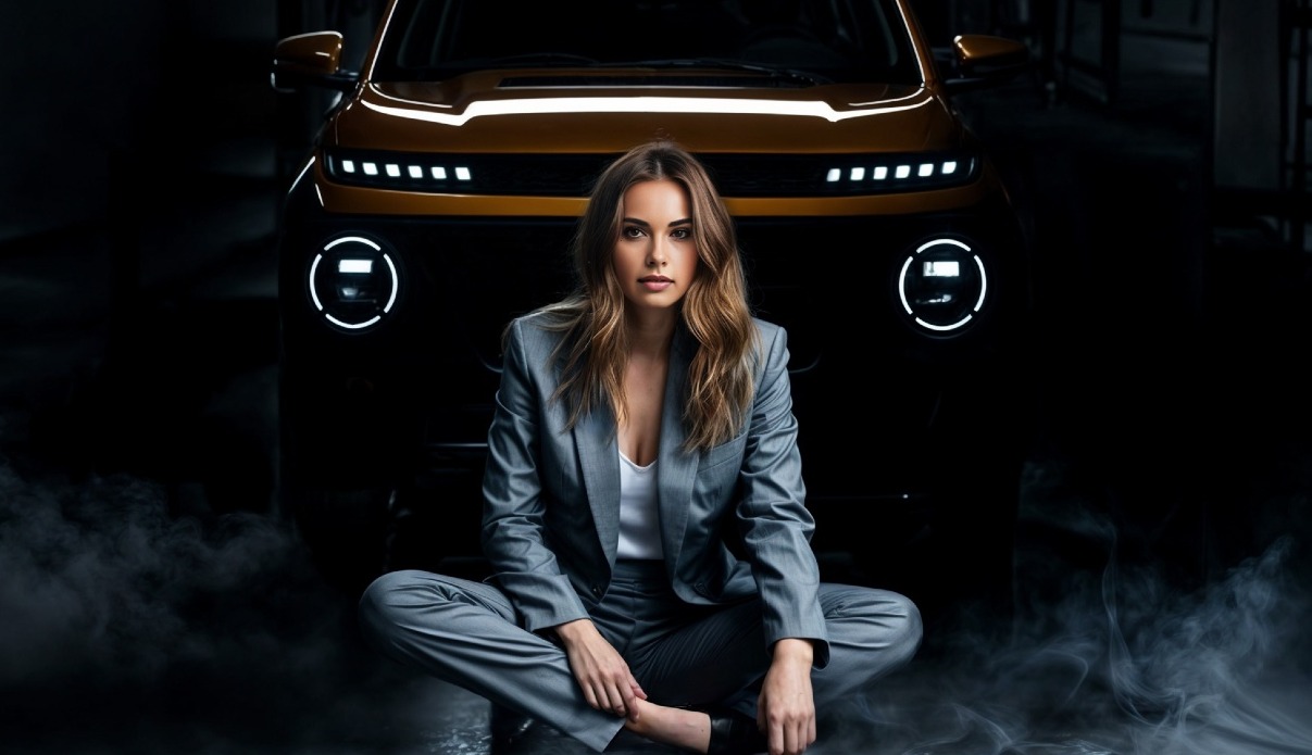 ヒュンダイには、大使として仮想インフルエンサーのアルバ・レナイがいます