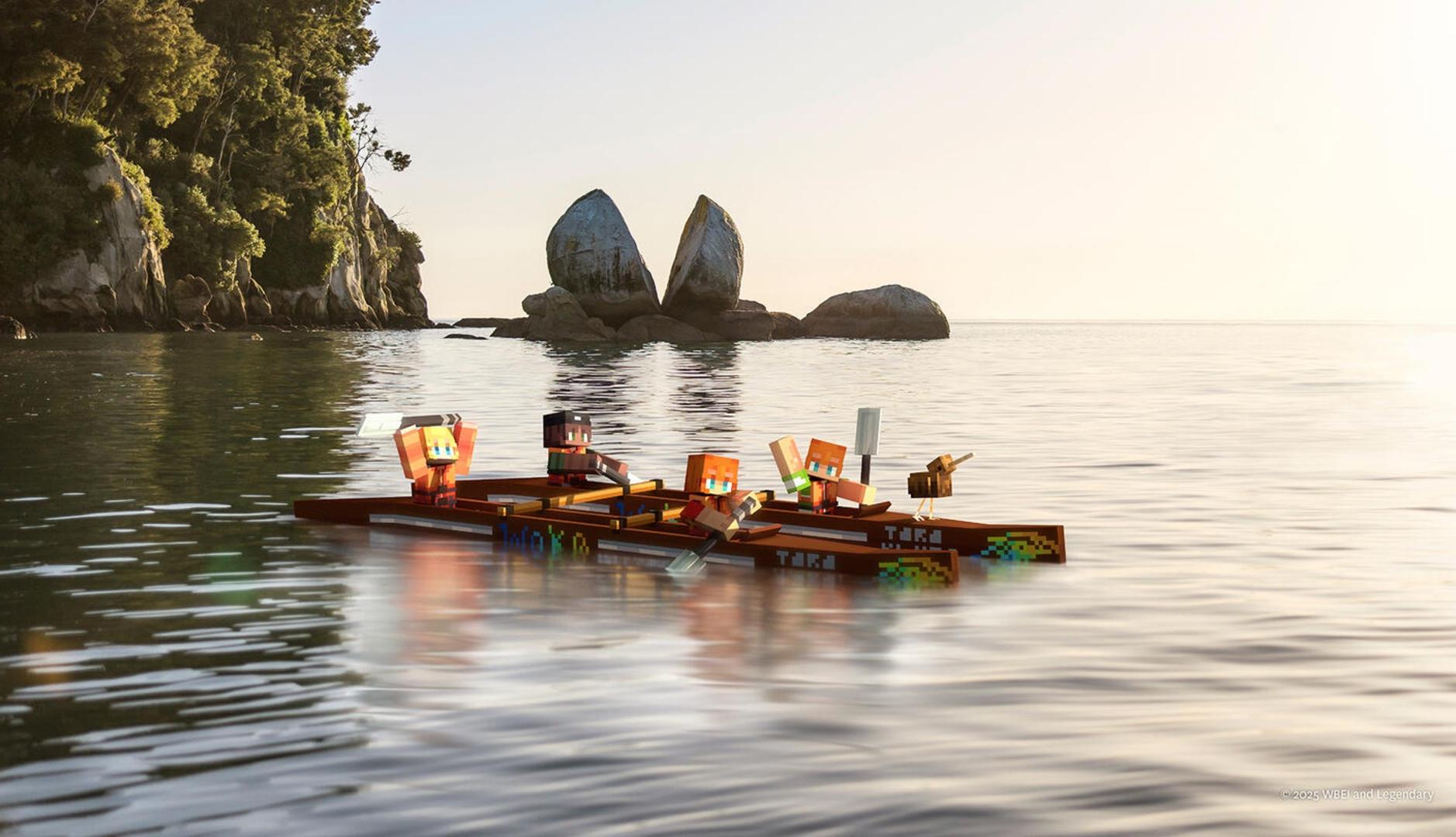 ニュージーランドは、訪問者をMinecraftでプレイ可能な目的地として引き付けることを目指しており、映画のプロモーションに含まれています