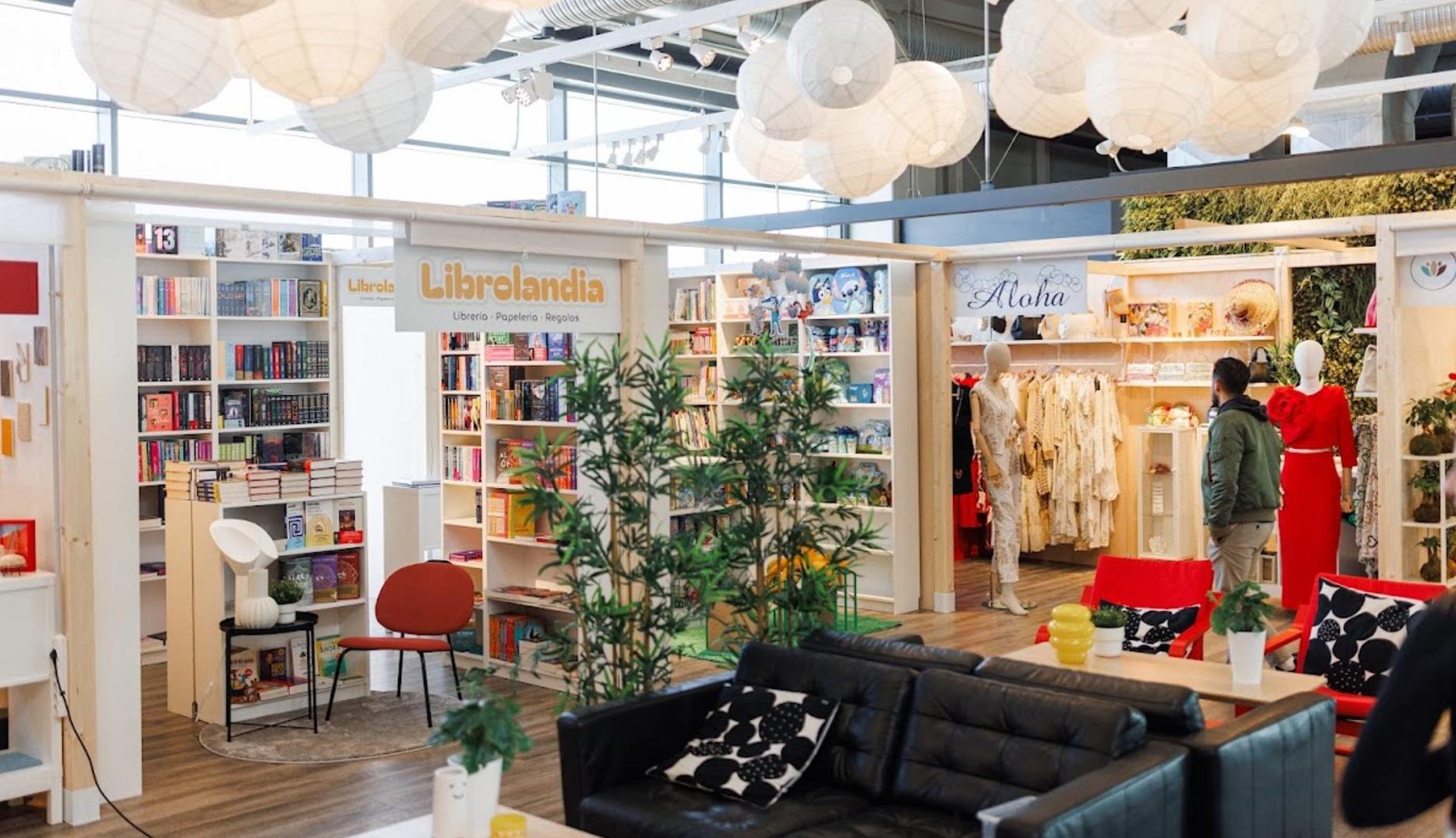 Negocios Librolandia y Aloha en la tienda de Ikea