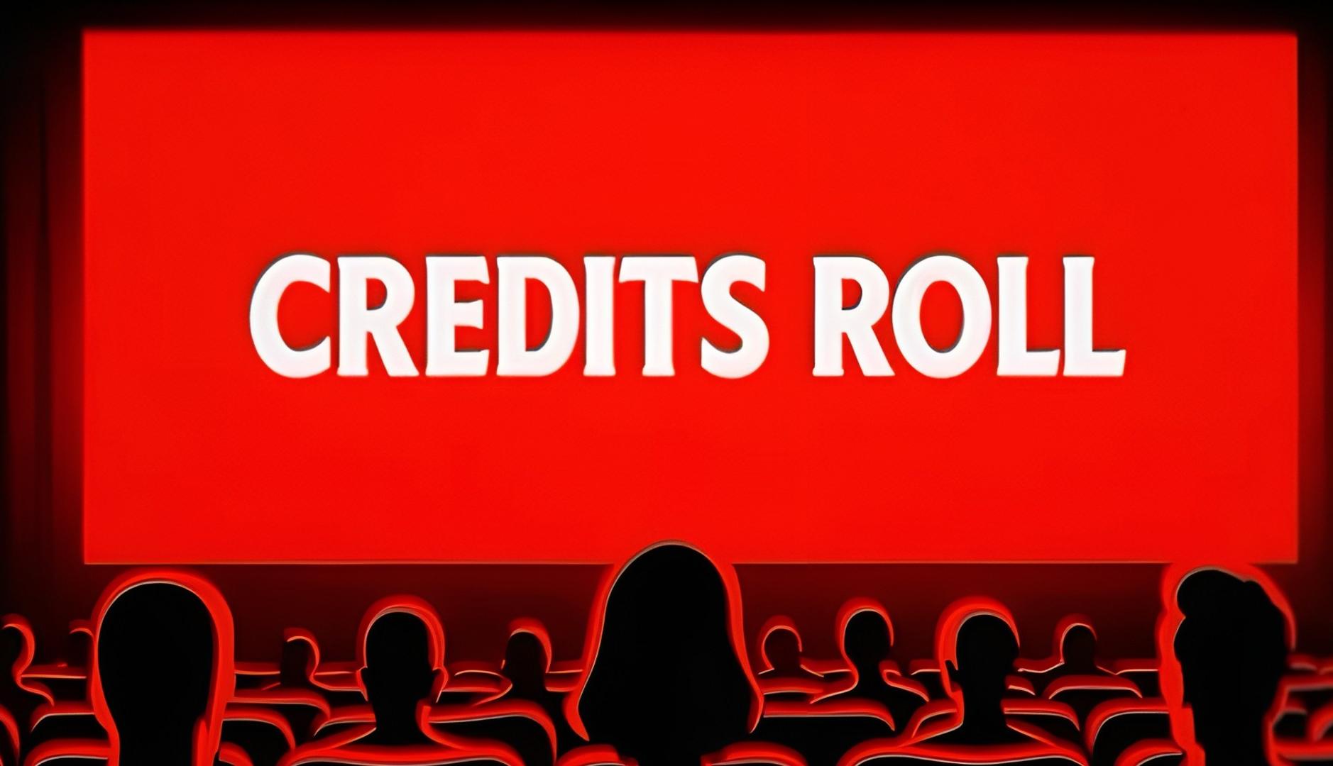 Ilustración de siluetas de personas en el cine viendo una película