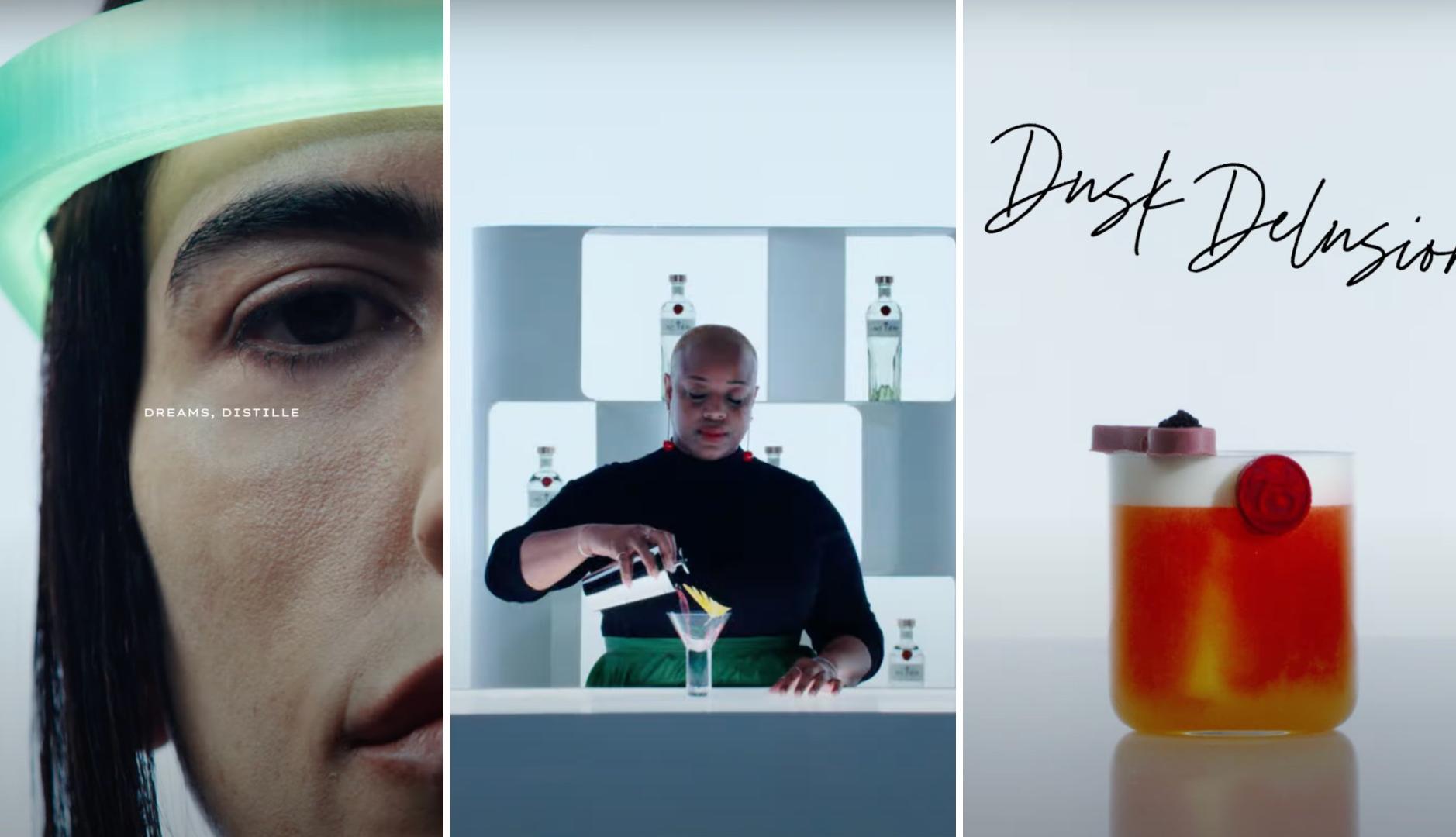 chica protagonista de anuncio tanqueray