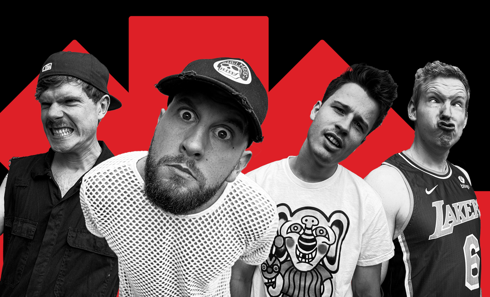 表彰台：ロブルクのレッドホットチリペッパーズのオマージュ