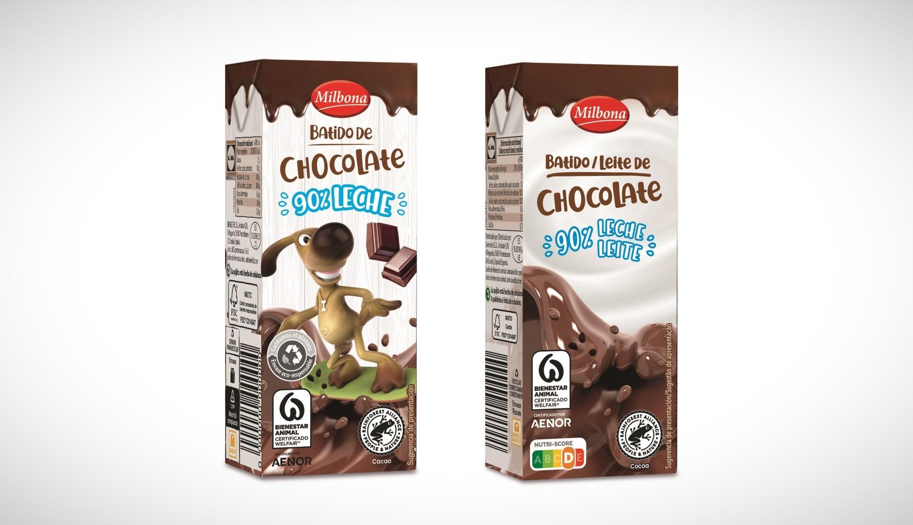 Imagen del diseño de un batido de Lidl