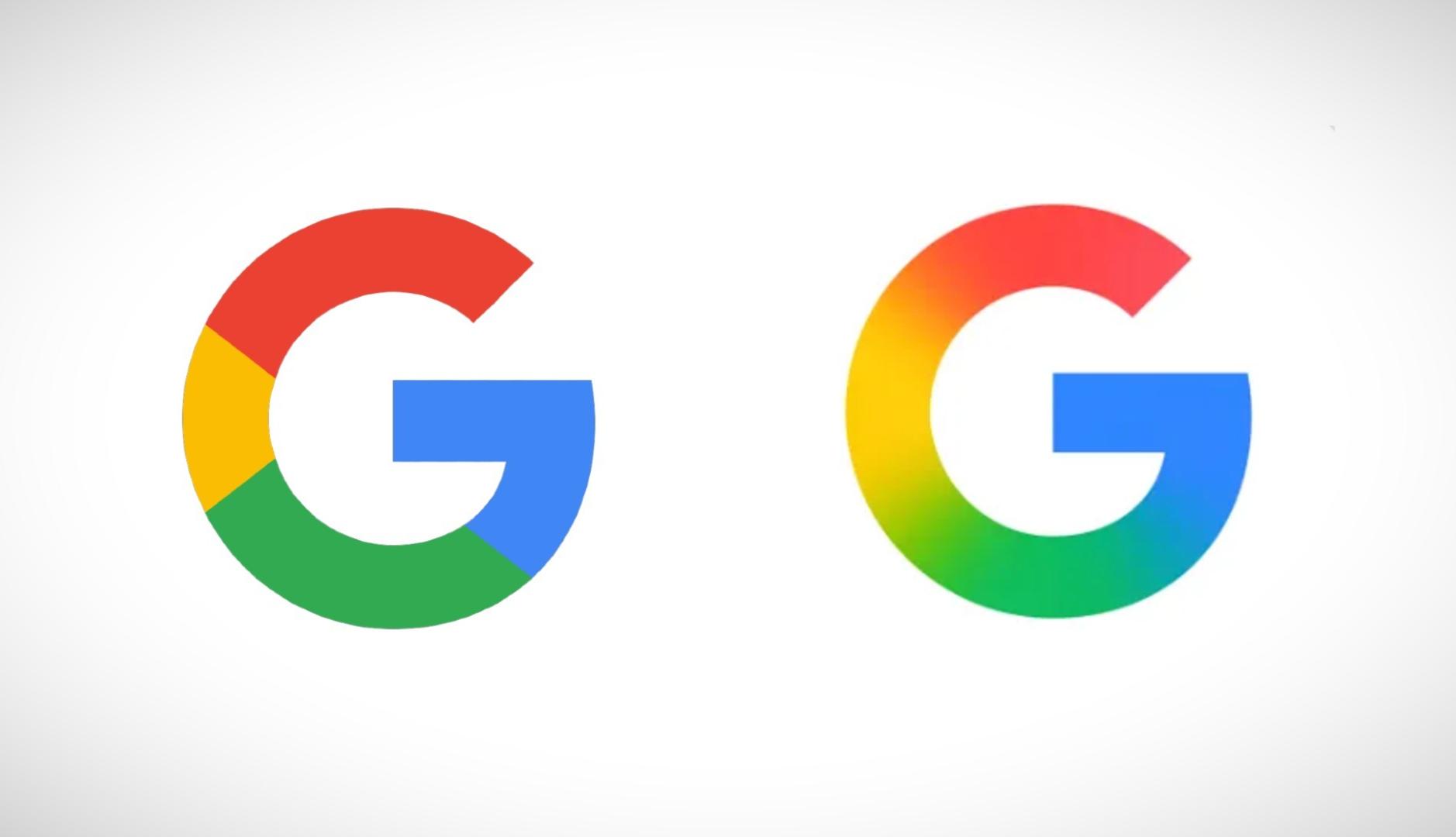 Cambio en la estética de la letra G de Google