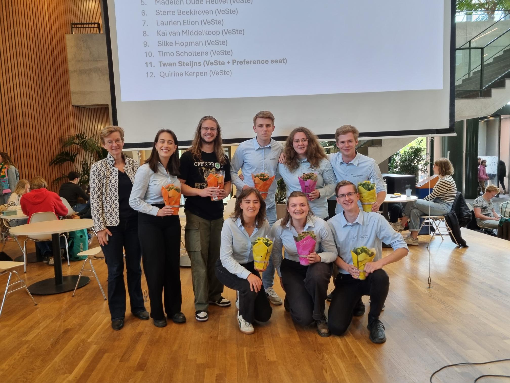 ヴェステは9席に成長しています