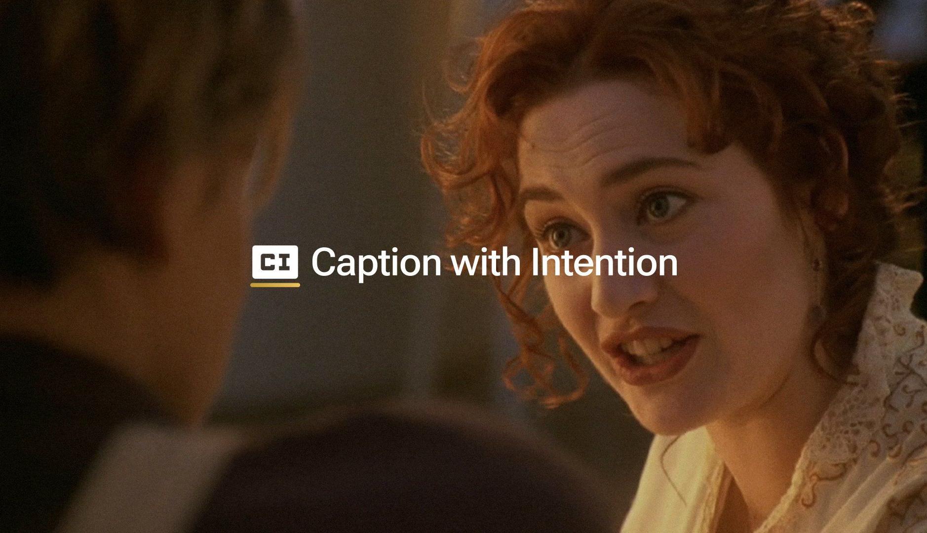 デザインのグランプリは、アクセシビリティを駆動する映画の感情的な字幕のためのものです