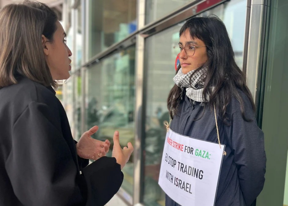 「私の空腹はパレスチナ人の選択です」