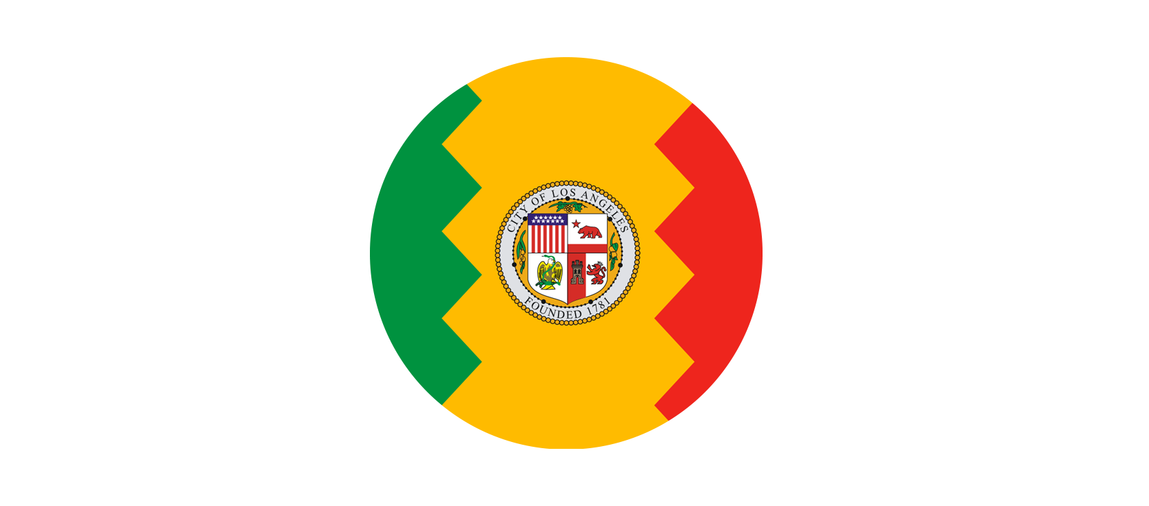 一方、...ロサンゼルス：移民局に抗議