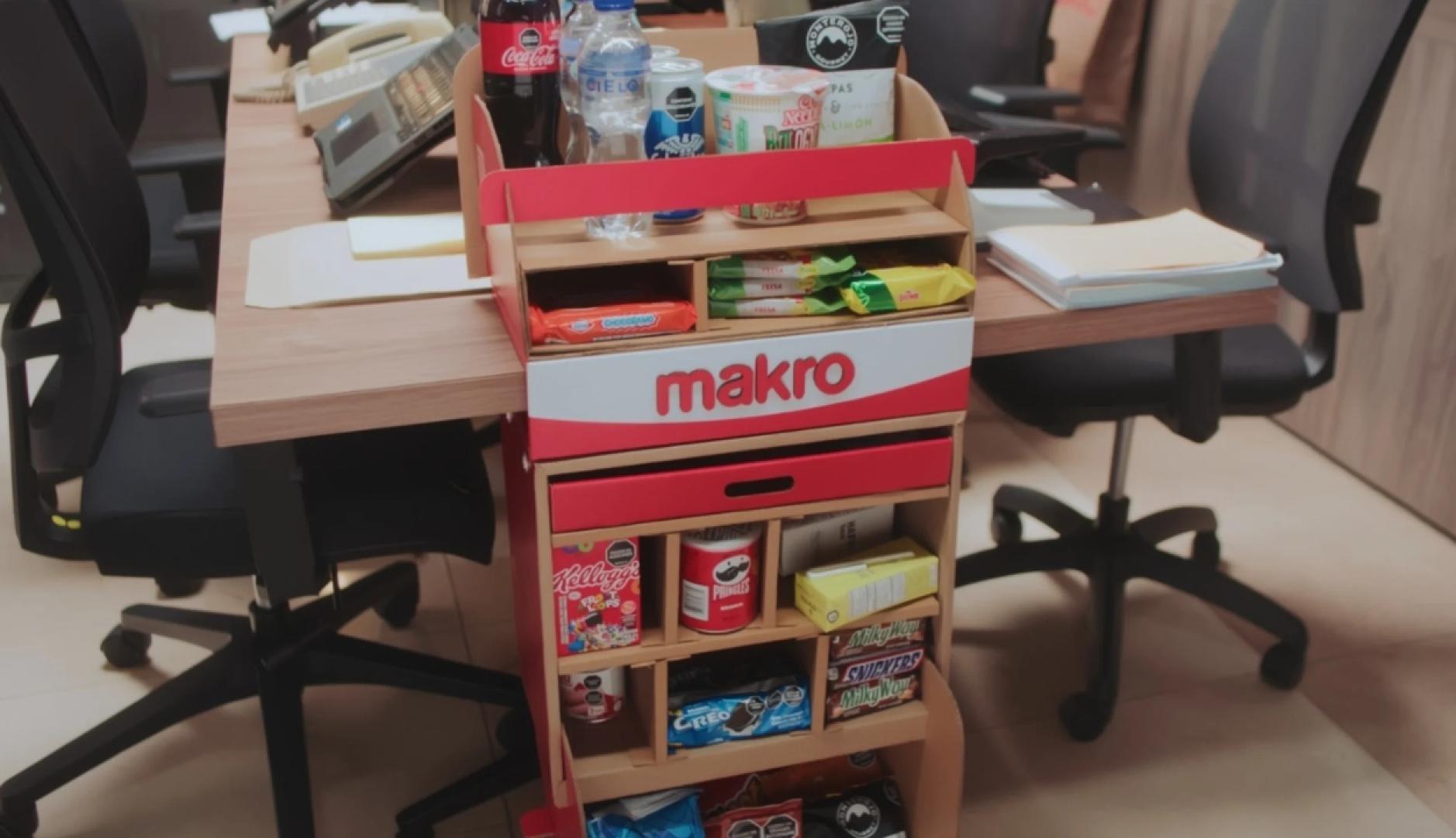 マクロはオフィスデスクを「デスクショップ」で販売ポイントに変換します