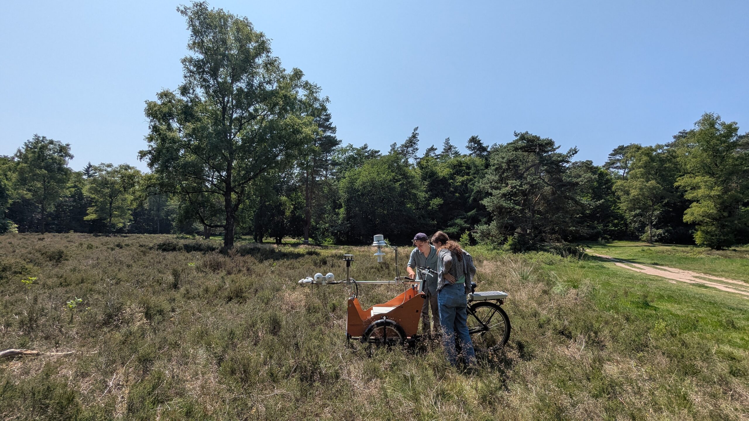 メテオバイクで熱ストレスを測定します