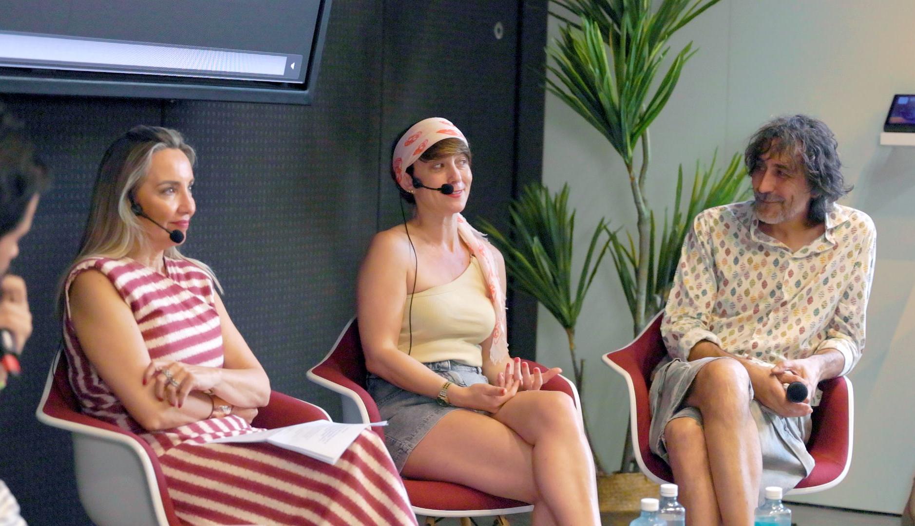 Ana Robledo, Eva Santos y Eugenio Recuenco