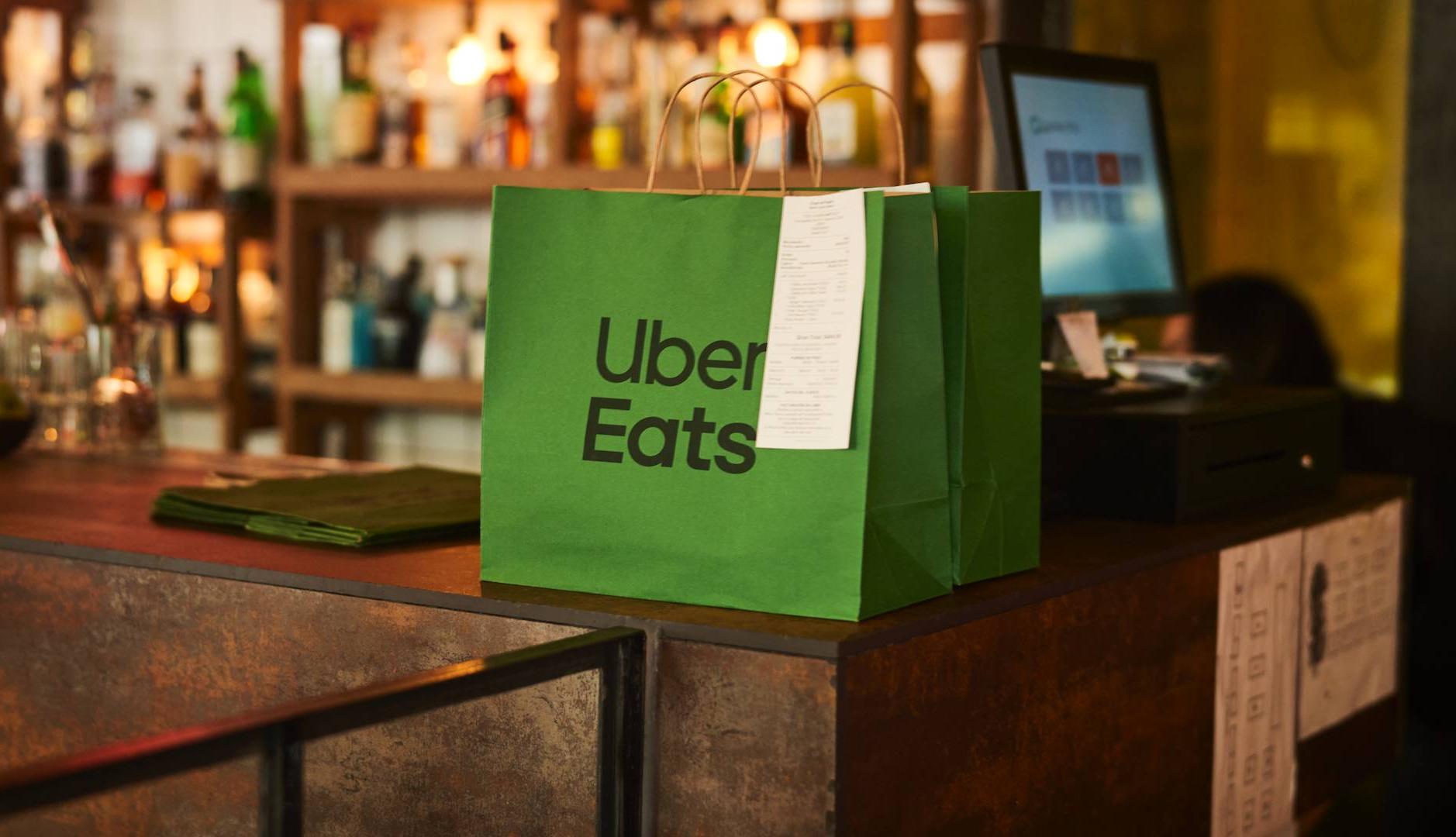 Bolsa de Uber Eats
