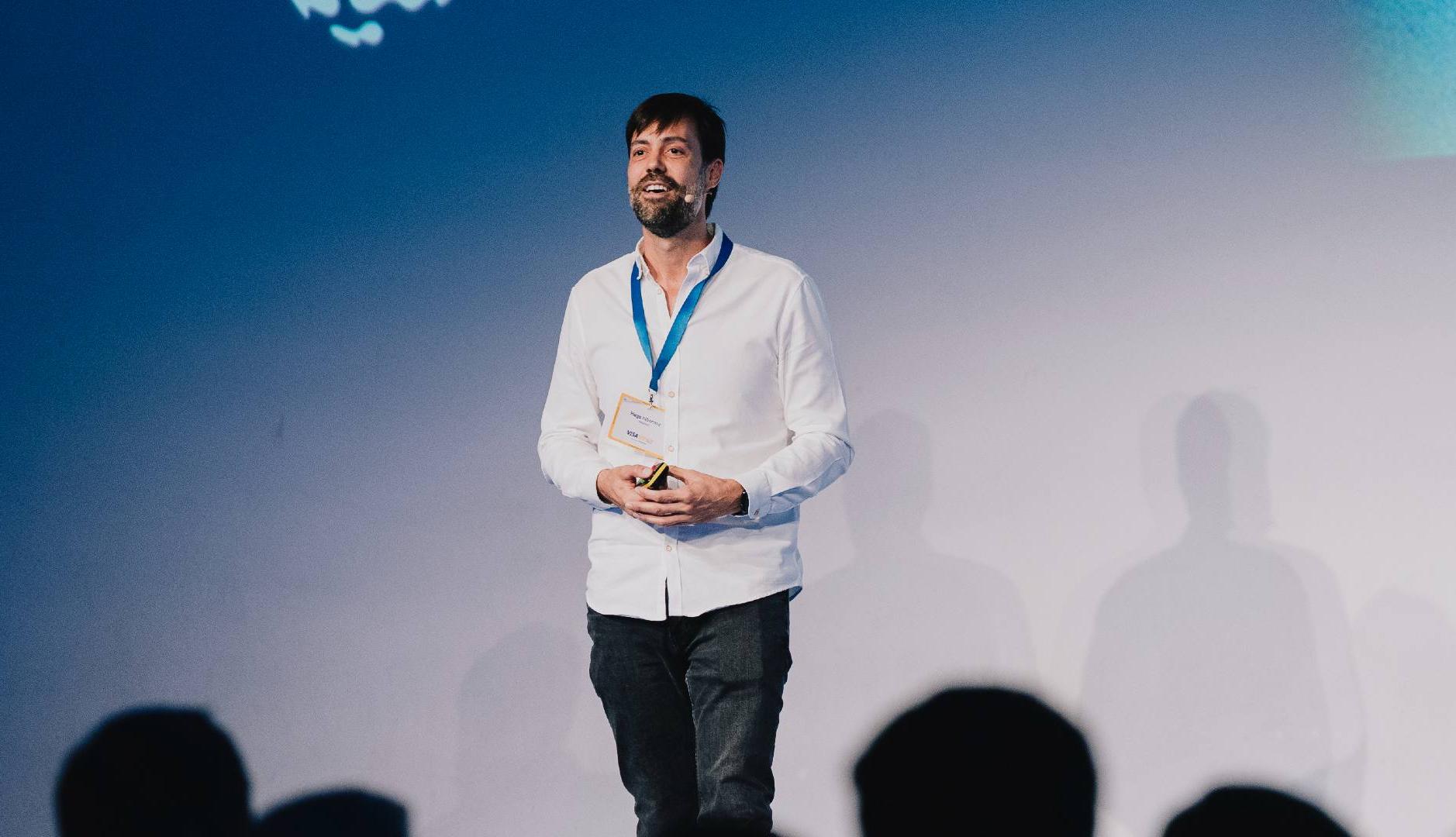 Hugo Albornoz en Visa Marketing Now