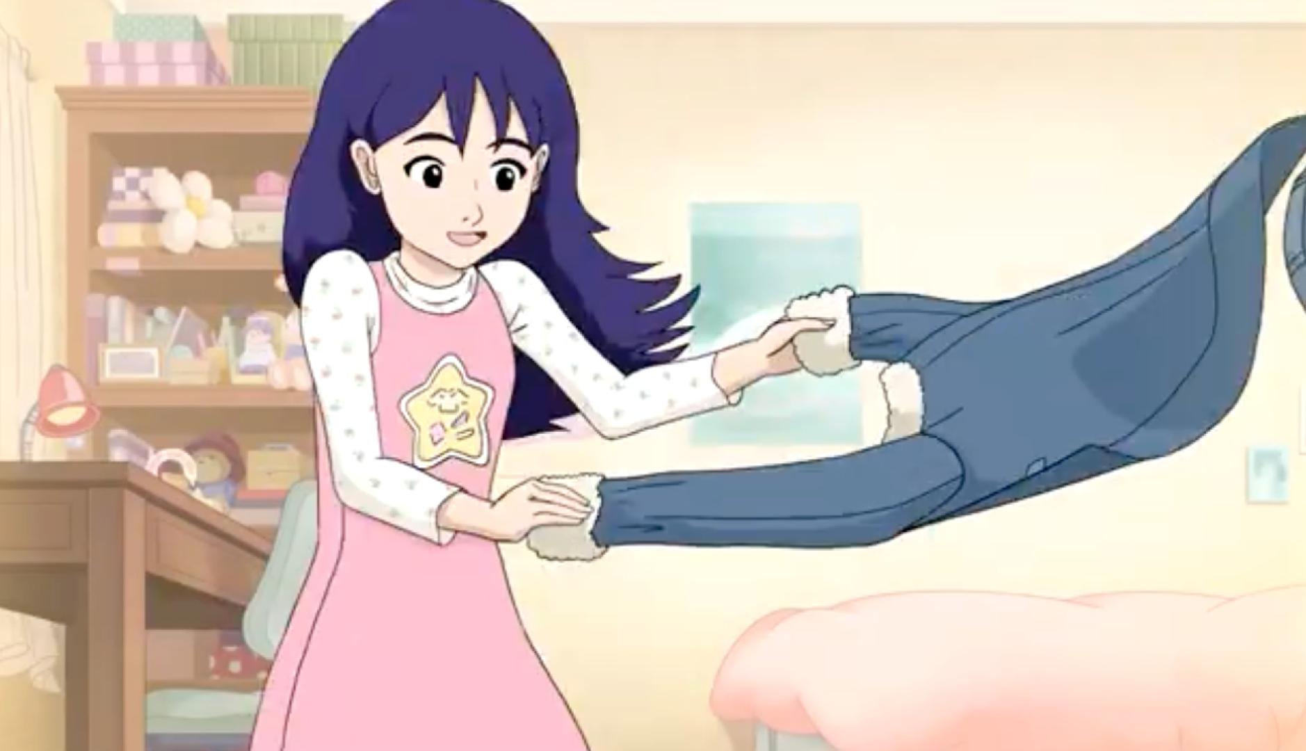 ギャップは、新しいキャンペーンでノスタルジーとフェミニンな世界を結びつけるアニメーションに賭けています