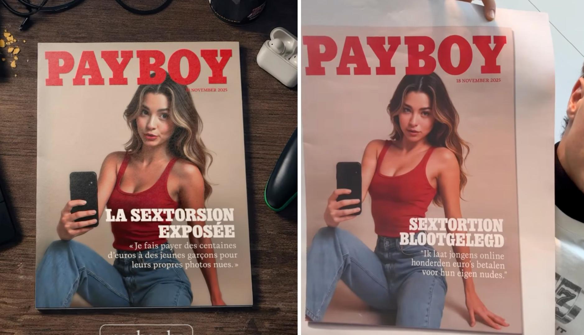 Payboy、未成年者間のセクストーション事件の増加を警告する雑誌