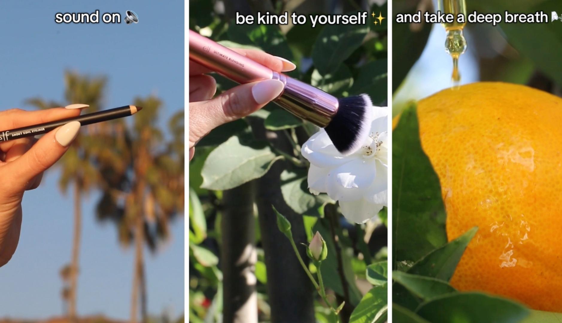 エルフはスクロールを一時停止して、ソーシャル ネットワーク上のリラックスしたキャンペーンを聞いてください。