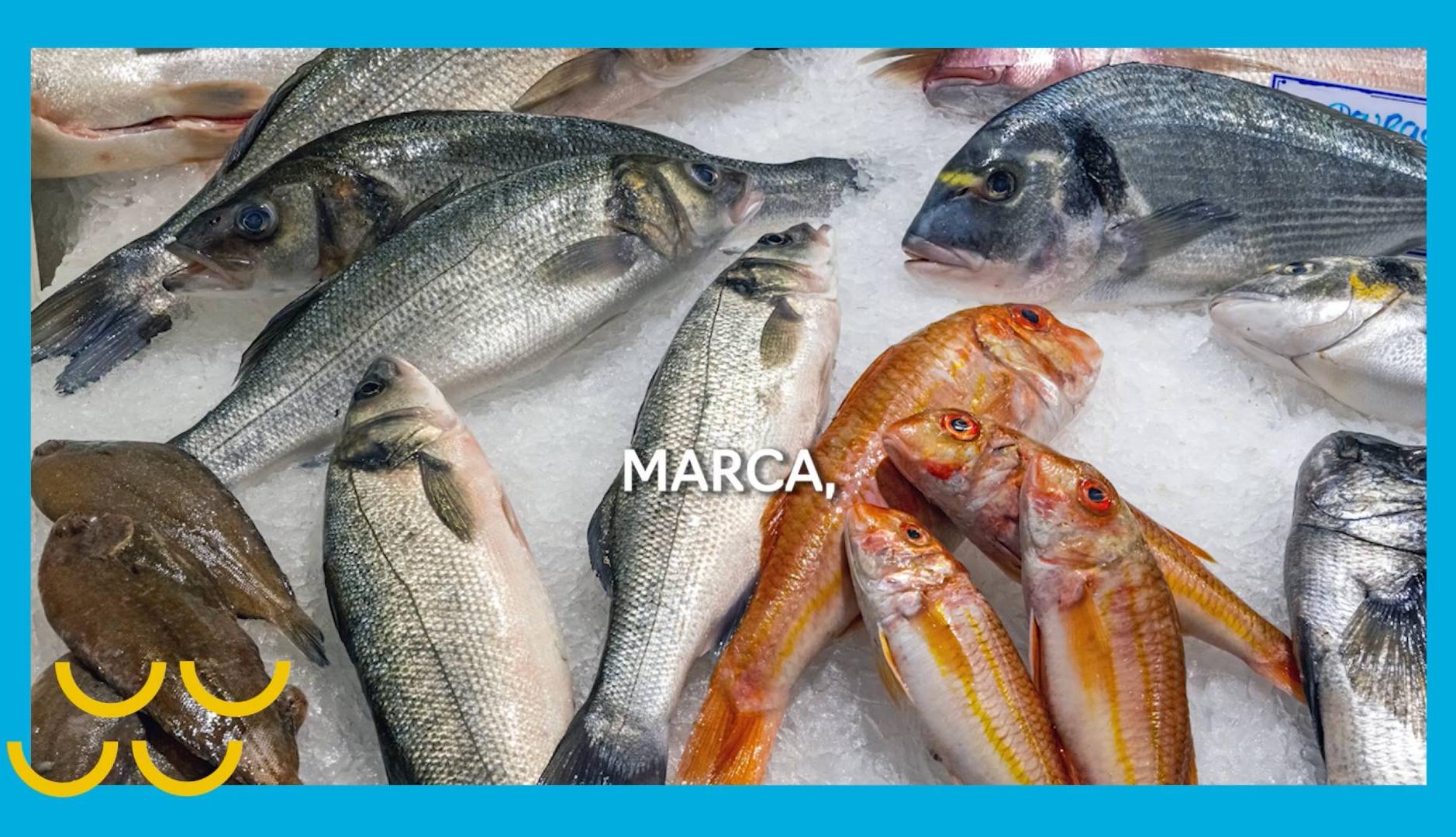 Imagen de un puesto de pescado