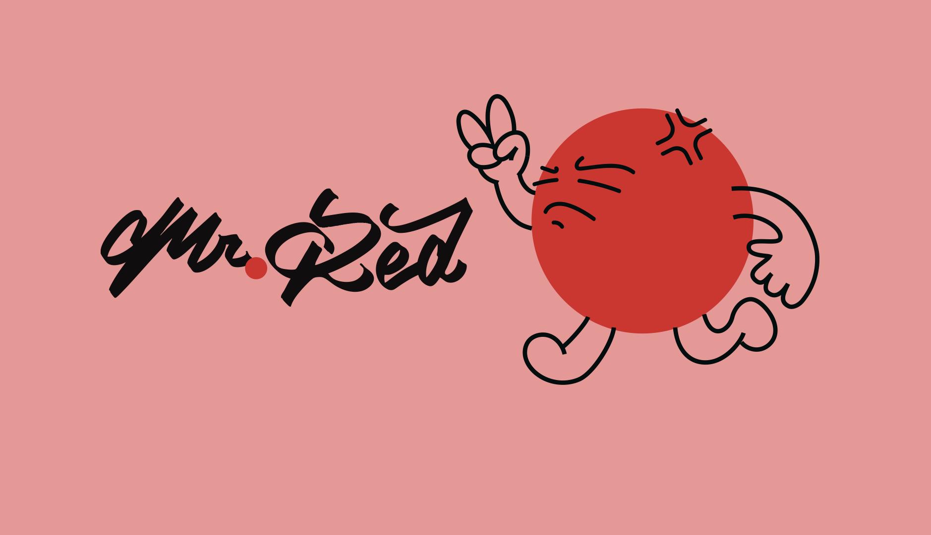 Logotipo de Mr Red