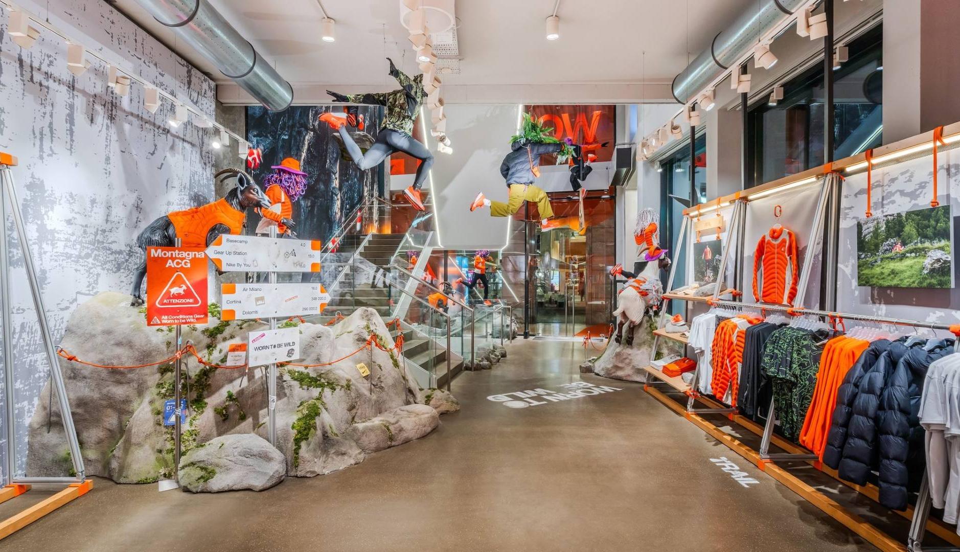 ナイキは、冒険に焦点を当てた体験戦略を備えたオール コンディション ギア ブランドを再起動します。