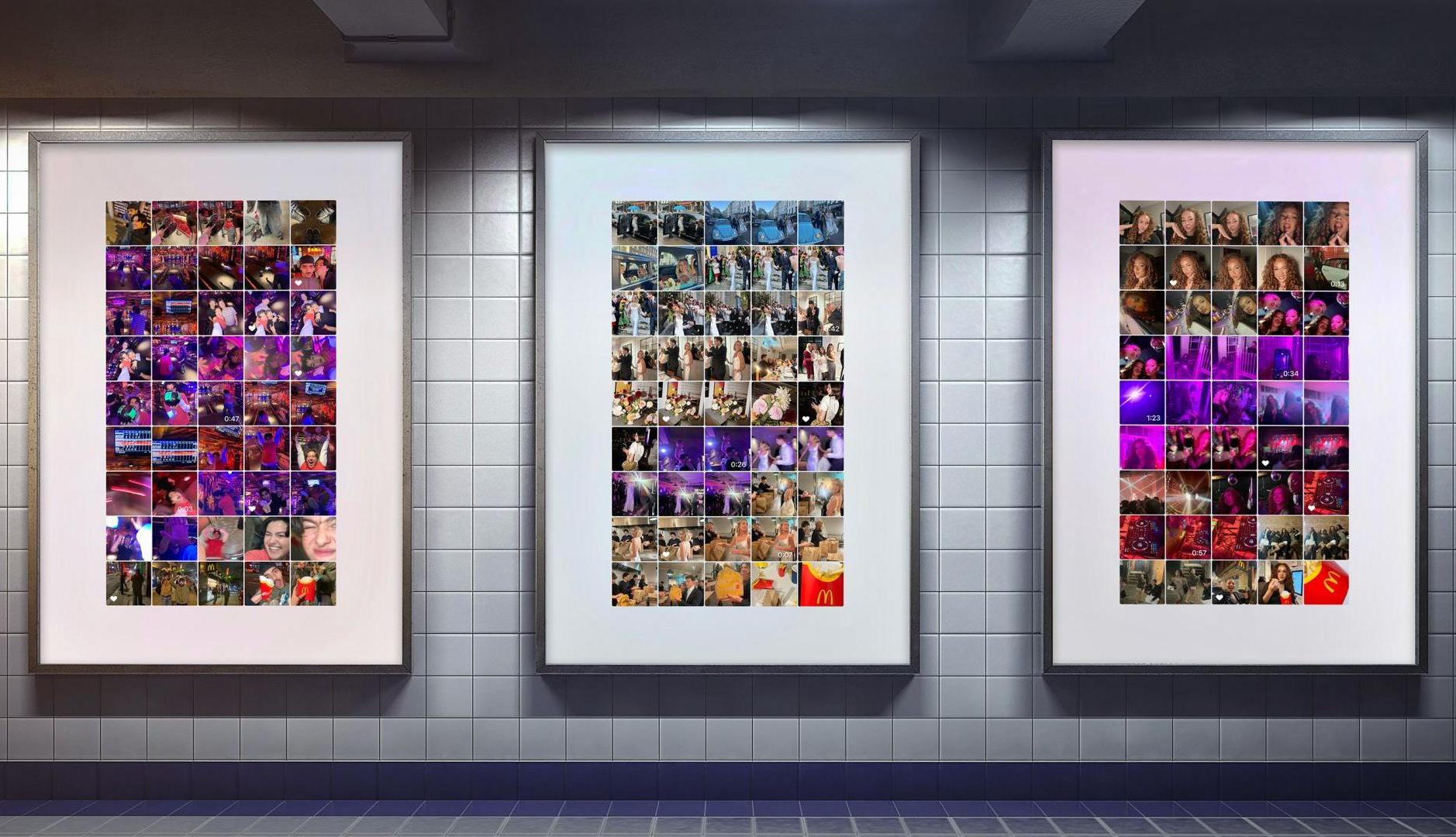 マクドナルド、消費者の生活におけるマクドナルドの存在感を示すためにパーティーの夜の写真を公開