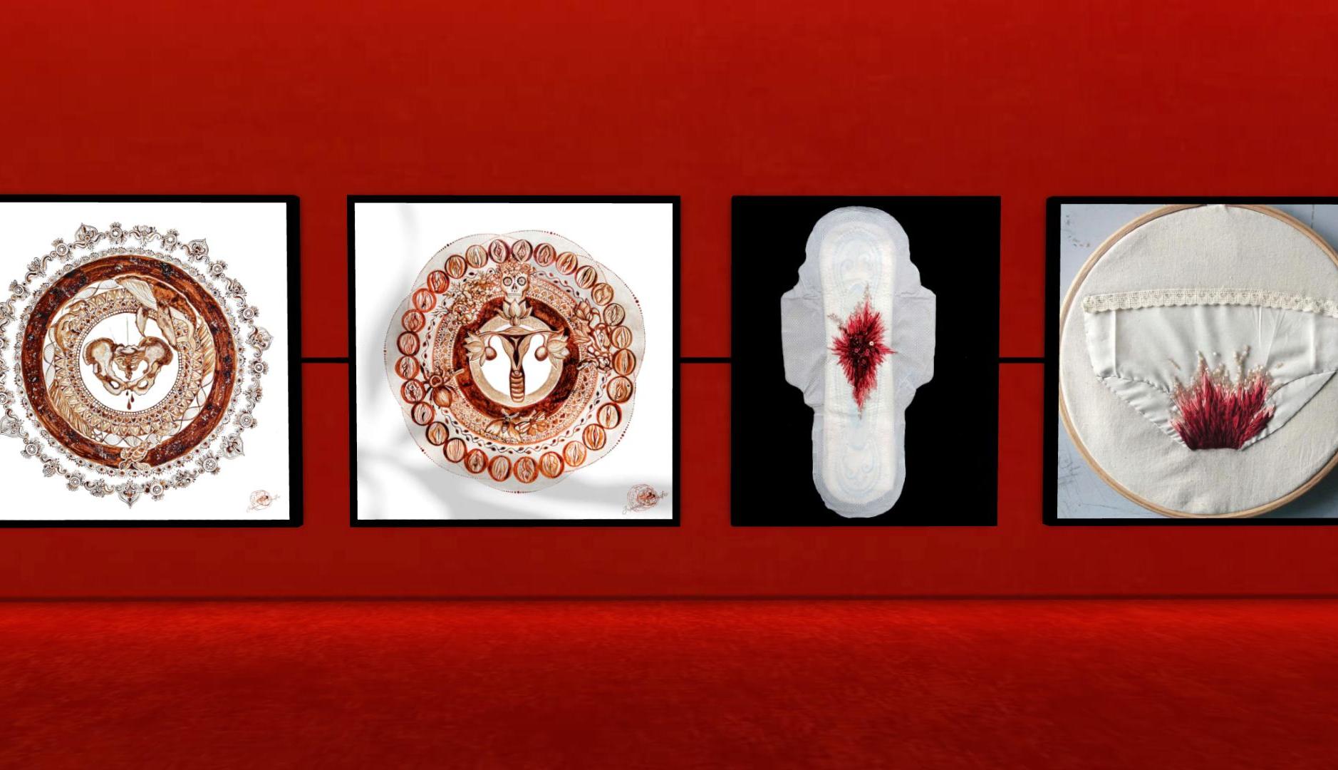 Obras de arte inspiradas en la menstruación