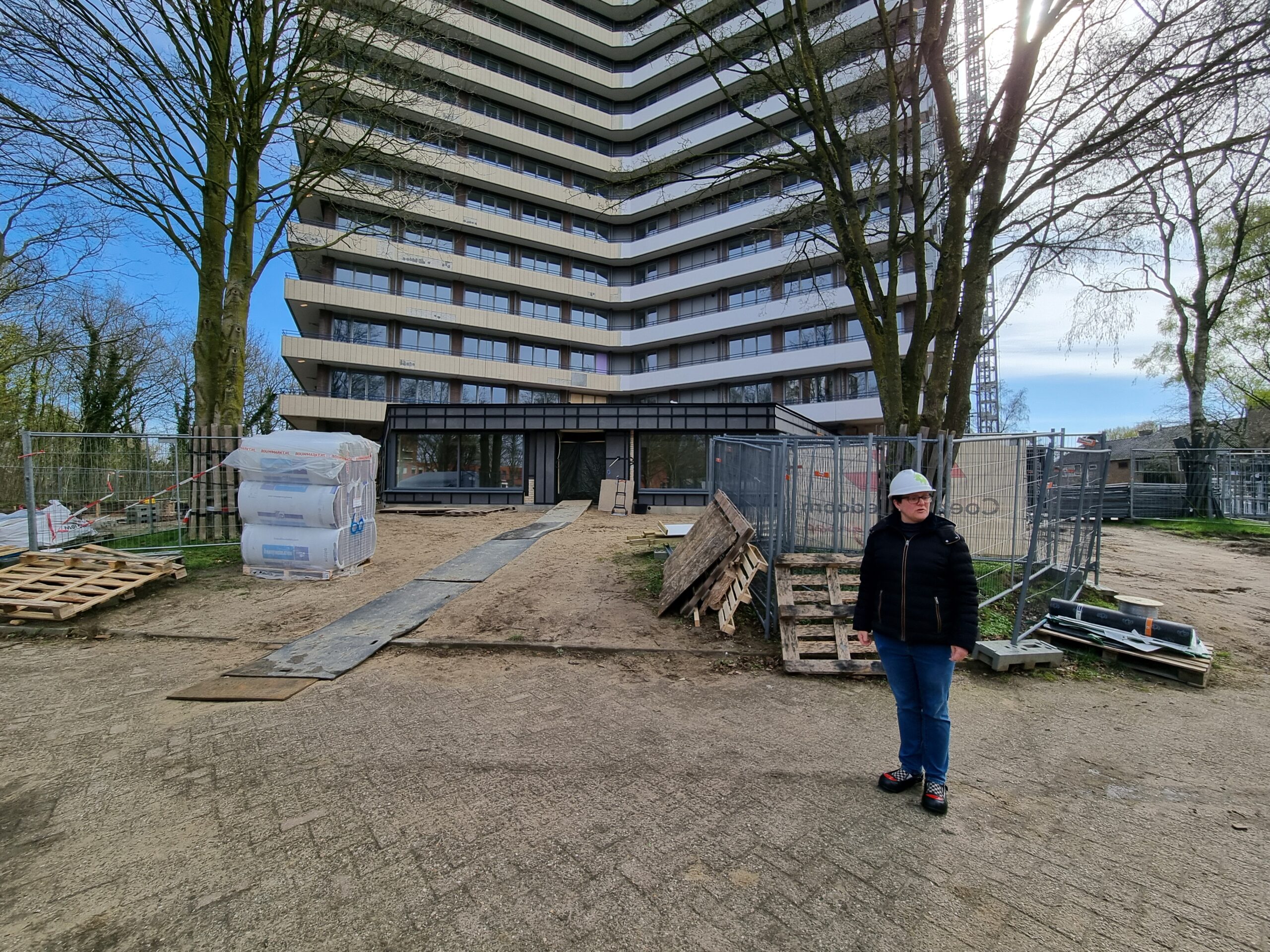 アッサーパークの改修工事を視察