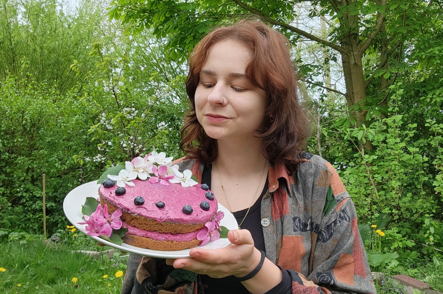 WUR Tort jagodowy ブルーベリーパイのフレーバー (ビーガン)