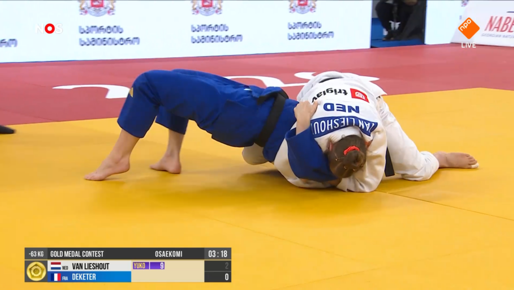 WURの学生が欧州柔道選手権で金メダルを獲得