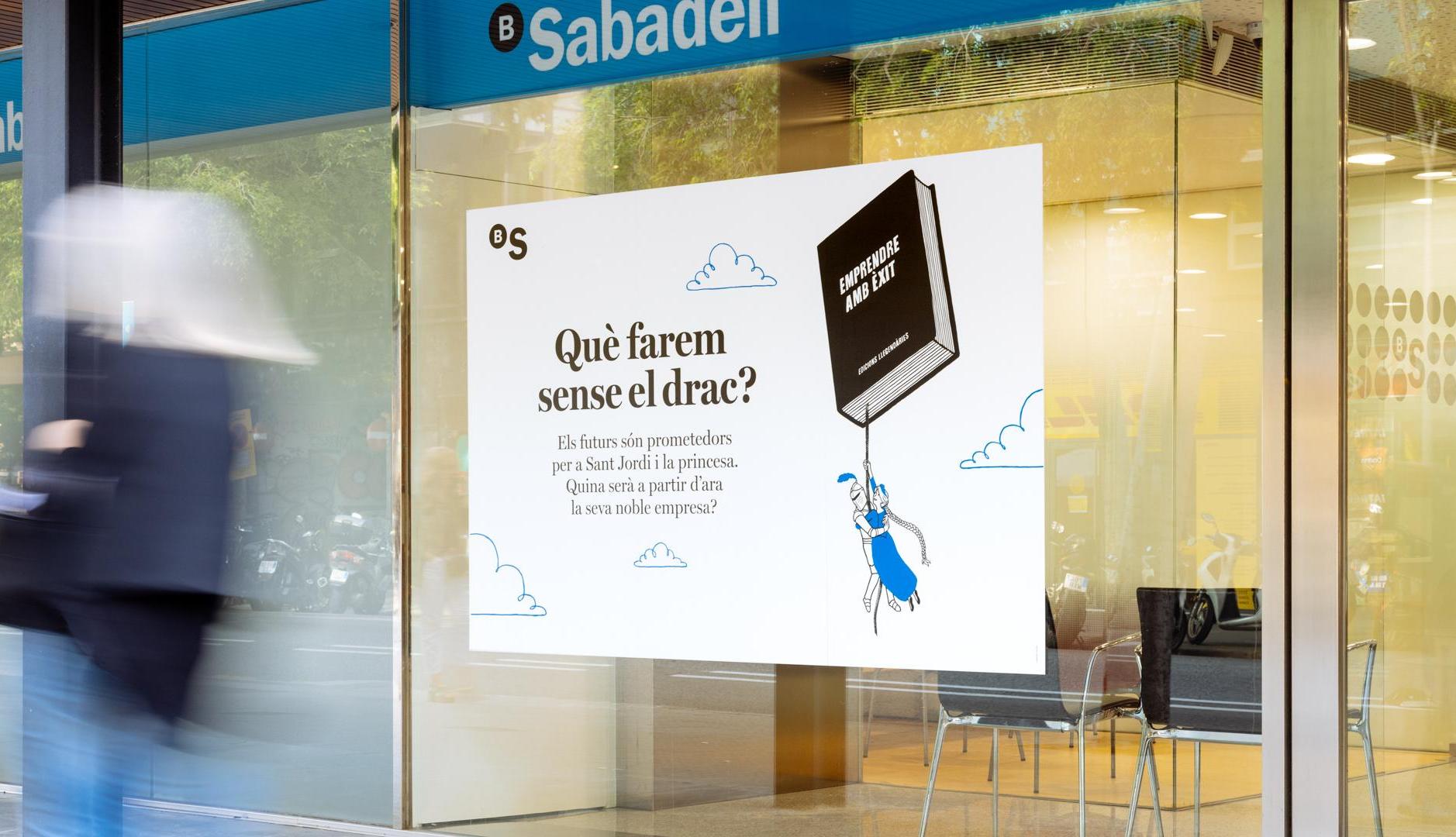 Campaña ¿Qué haremos sin el dragón? de Banco Sabadell
