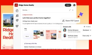 アドビ、コラボレーション時代に向けて PDF 形式を再定義：ファイルの送信からエクスペリエンスの共有まで