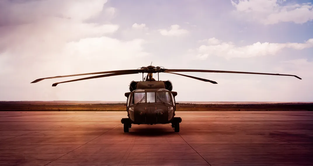 6 - UH-60 ブラックホーク - 陸軍の最前線多用途航空機 - は空襲で頻繁に使用されます。
