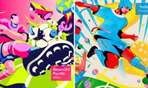 ビザは世界的なアートコレクションでサッカーの普遍性に敬意を表します