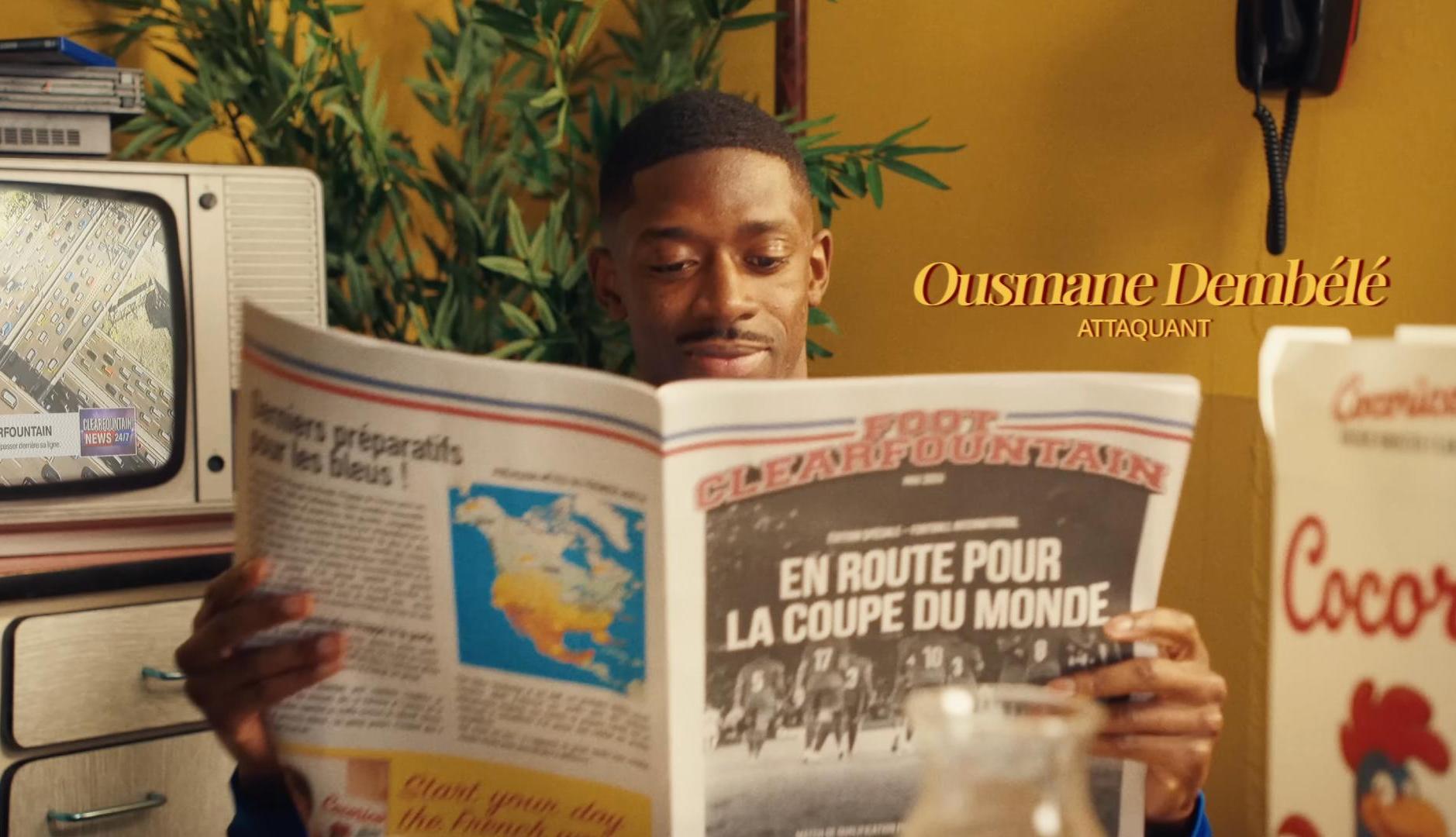 フランスがワールドカップのチーム広告をアメリカのテレビコメディに変える