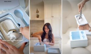 ミュウミュウ、新フレグランスの開封をアイスクリームの「試飲」に変えることで、PR に再び革新を起こす
