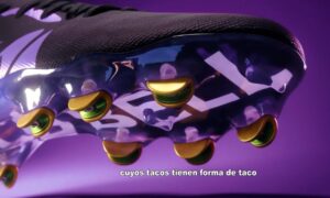 タコベルは、独自のクリートからインスピレーションを得たスタッドを備えたサッカースパイクを作成