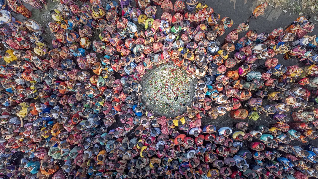 人の海