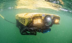 デモショー：水中ドローンは北海に配備可能