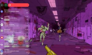 このビデオ ゲームは、蓄積された何百もの未読メールをゾンビであるかのように削除することを提案しています。