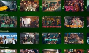 ハイネケンはストリーミング サービスをエミュレートしてバーを発見し、消費者に外出を促す